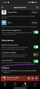 Spotify Local Audio Files