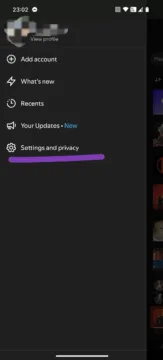 Spotify Nastavení a Soukromí