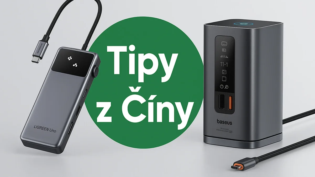 Tipy z Číny: USB-C huby pro váš notebook, tablet i mobil!