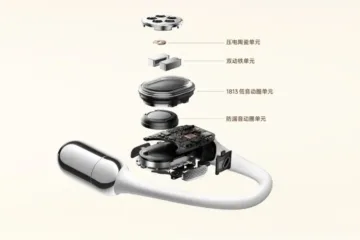 Xiaomi Open Earphones Pro rozložené