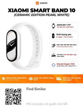 Xiaomi Smart Band 10 bílé