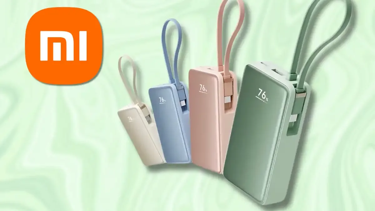 Xiaomi odhalilo tuto stylovou powerbanku! Nabídne kapacitu 10 000 mAh, 45W nabíjení a LCD displej