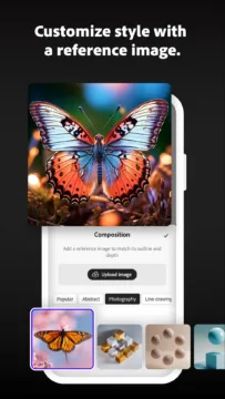 adobe firefly aplikace prizpusobeni stylu