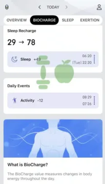 amazfit helio strap biocharge