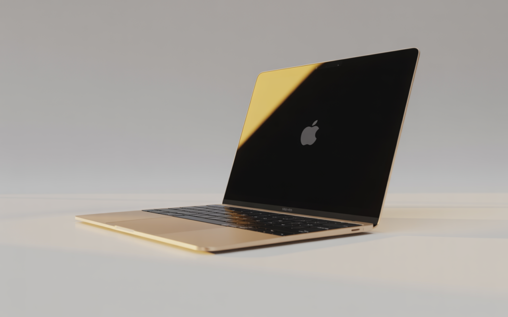 macbook zlaty
