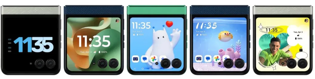 Motorola Razr 60 vnější displej