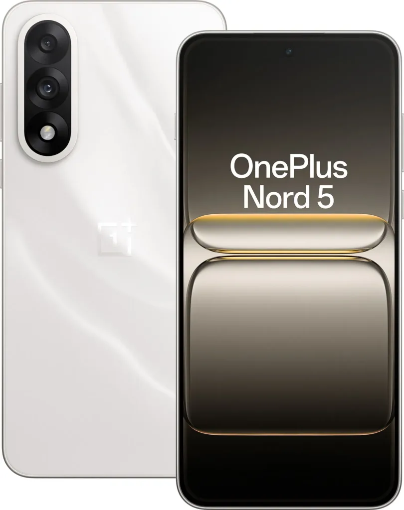 OnePlus Nord 5 bílá
