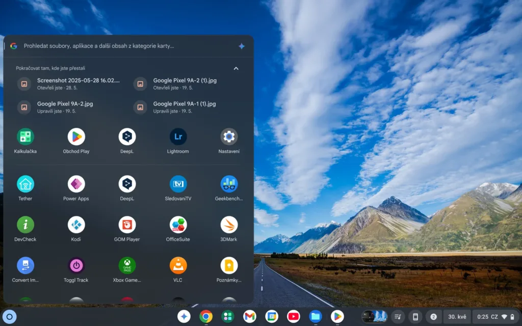 ChromeOS spouštěč