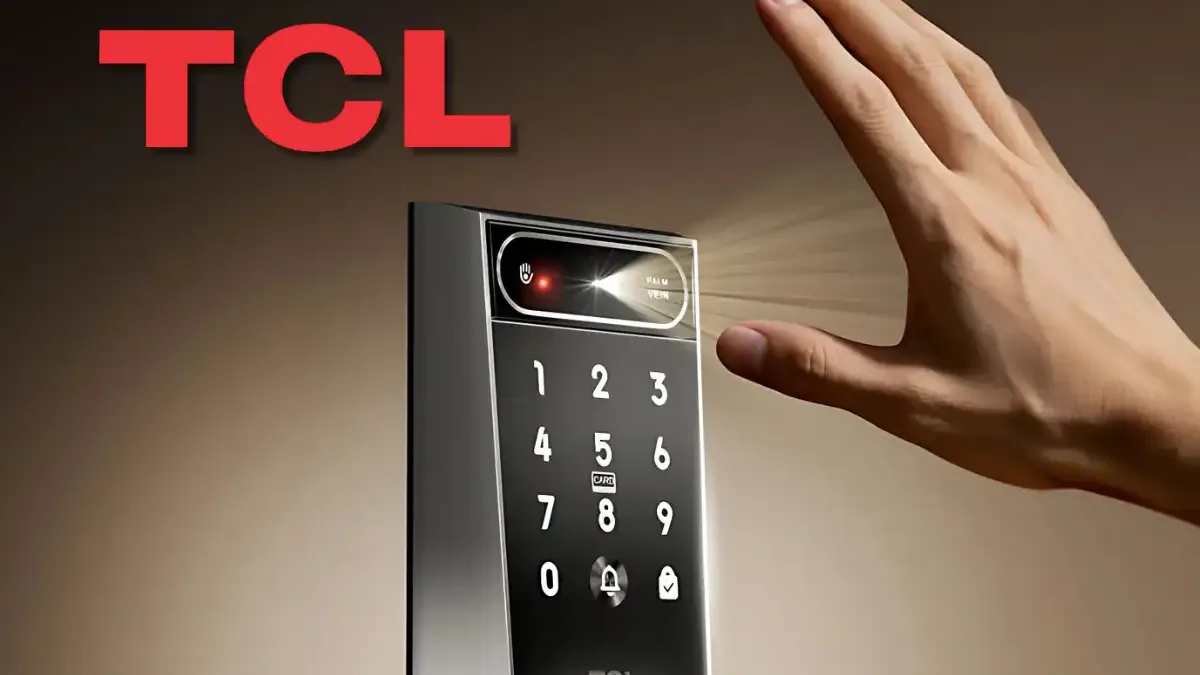 Trend bezdotykového odemykání dlaní? TCL D2 Pro je teď součástí! Rozpozná vaše žíly a vydrží až 10 měsíců