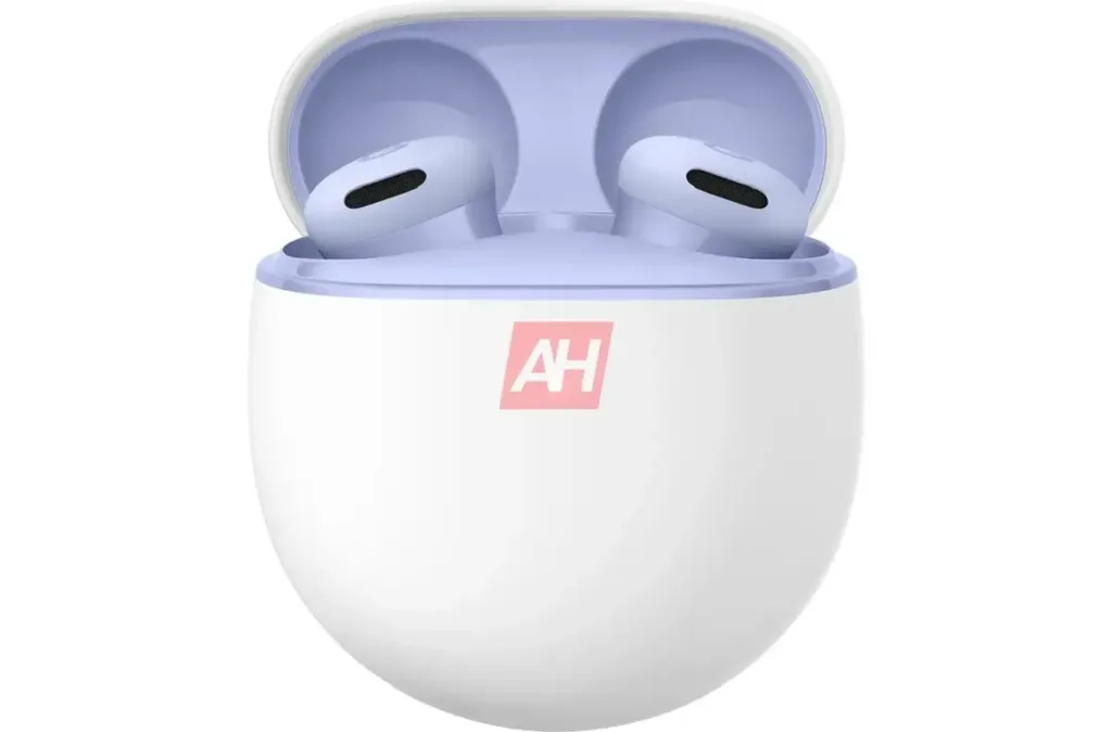 google pixel buds 2a render fialova unik nahled