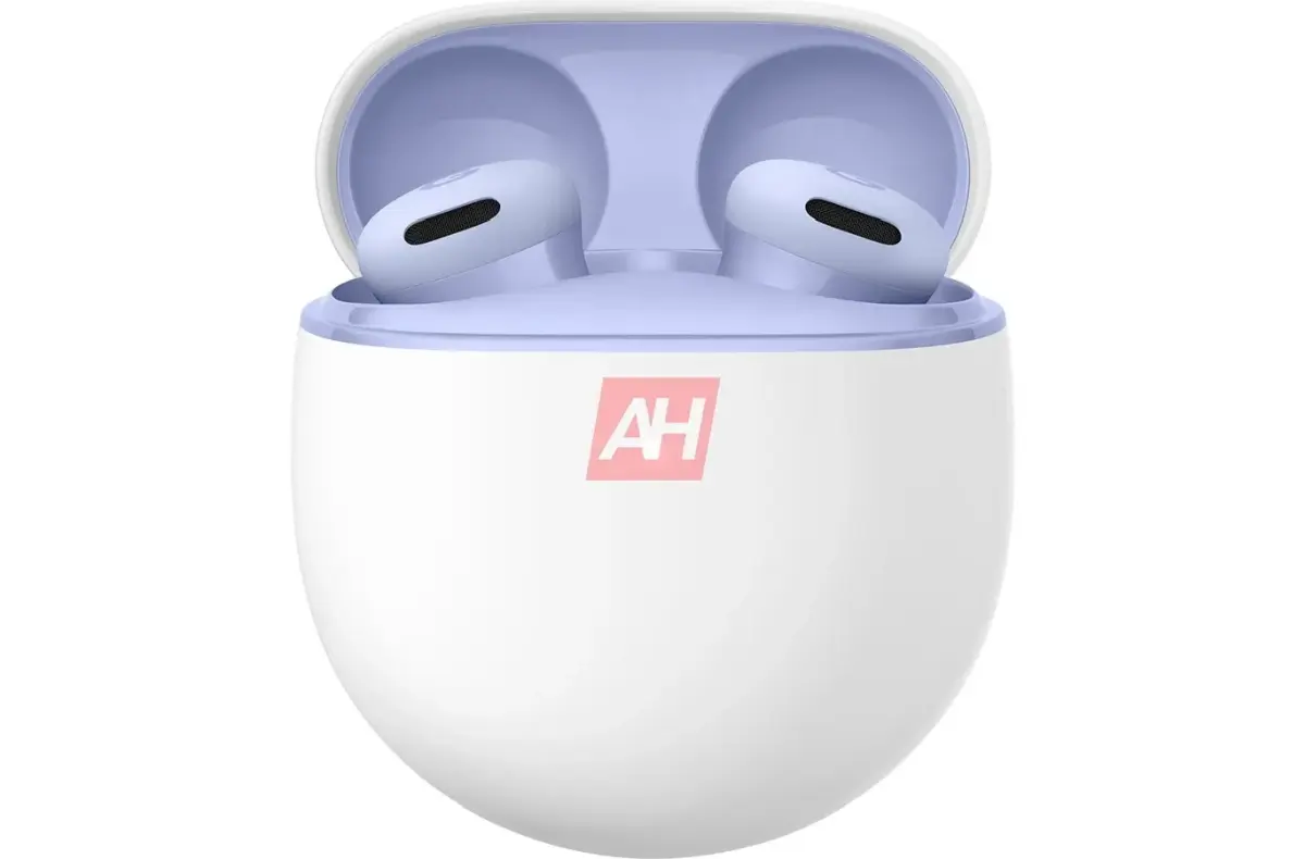 google pixel buds 2a render fialova unik nahled