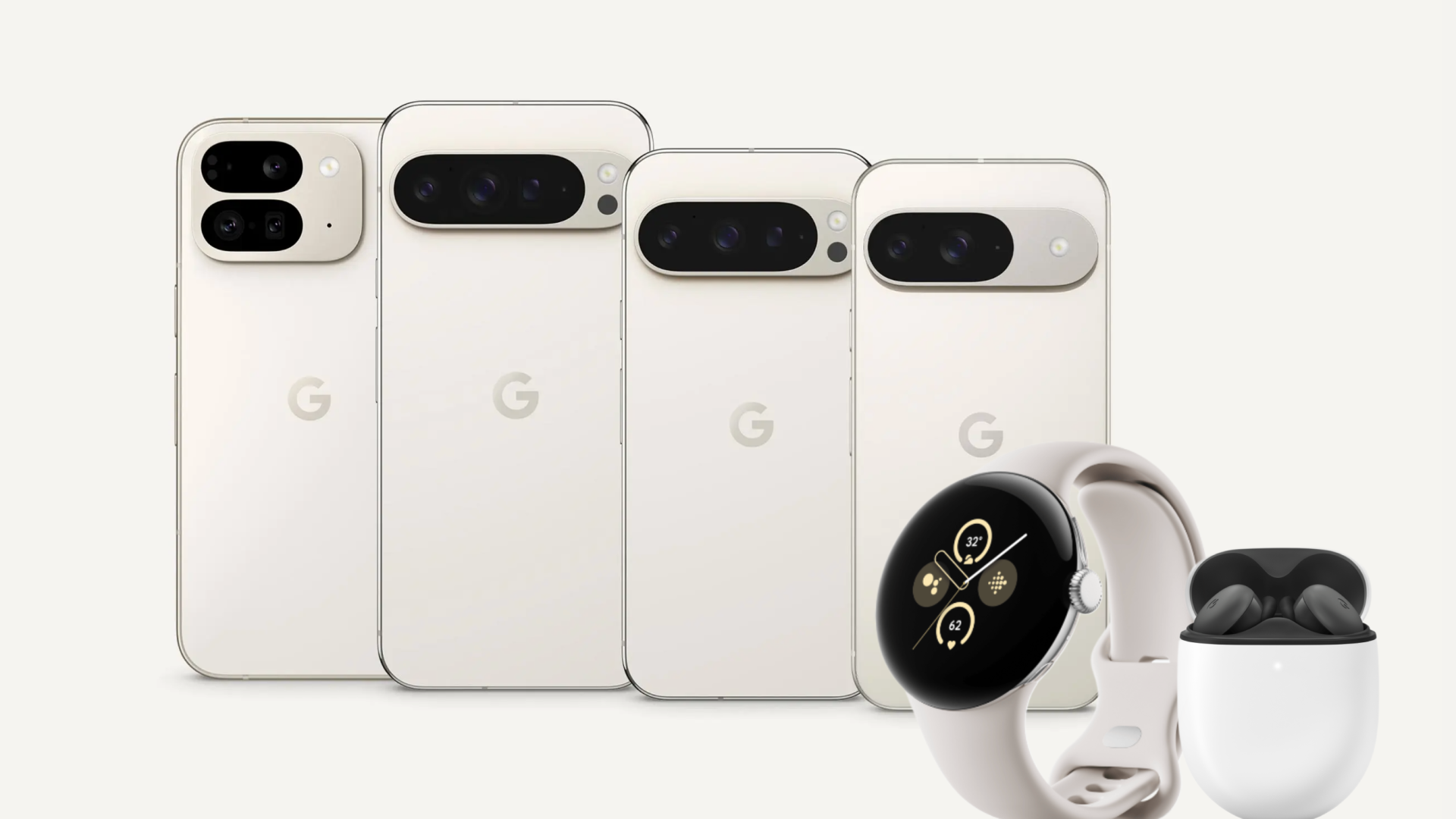 rodina smartphonů pixel 10