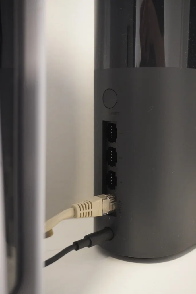 router xiaomi be3600 pro porty