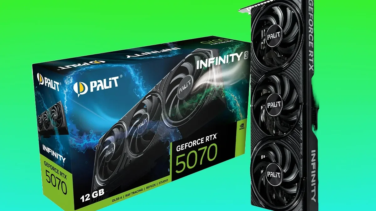 Nejlevnější RTX 5070 na českém internetu! Pospěšte si, zřejmě bude brzy pryč
