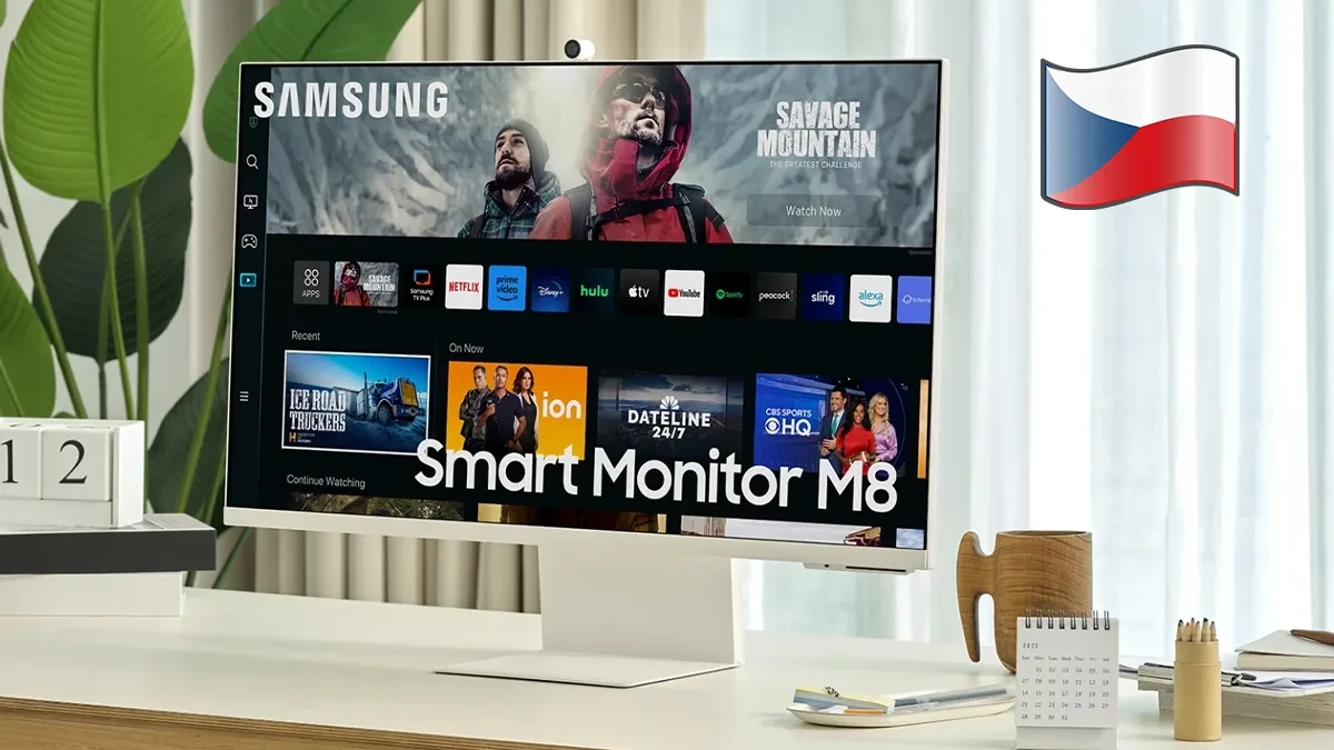 Chytrý 4K monitor od Samsungu zlevnil v Česku na minimum! Má dálkový ovladač, webkameru i reproduktory