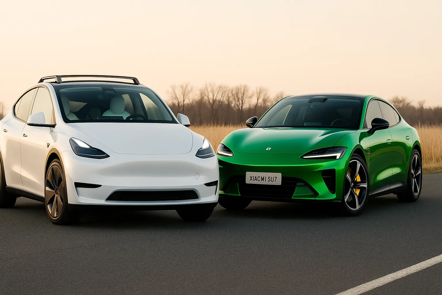 tesla model y vs xiaomi yu7