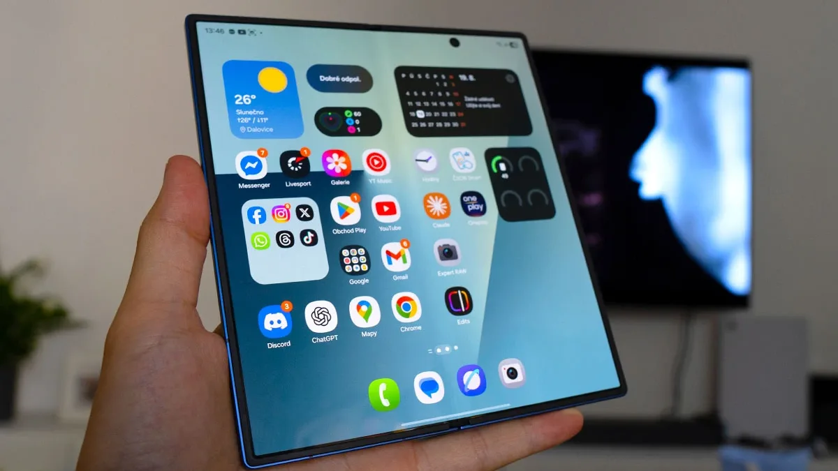 Fold7 používám jinak, než jsem čekal! Samsung udělal geniální tah s předním displejem