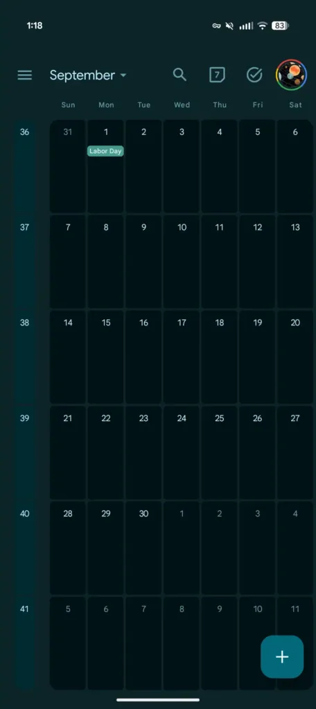 Google Calendar Material 3 Expressive redesign 5