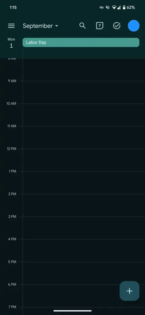 Google Calendar Material You 2