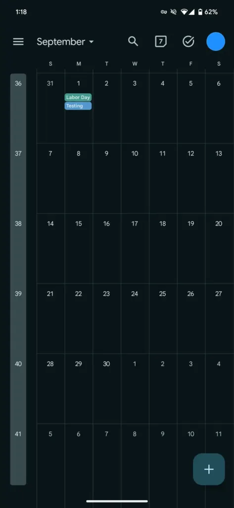 Google Calendar Material You 5