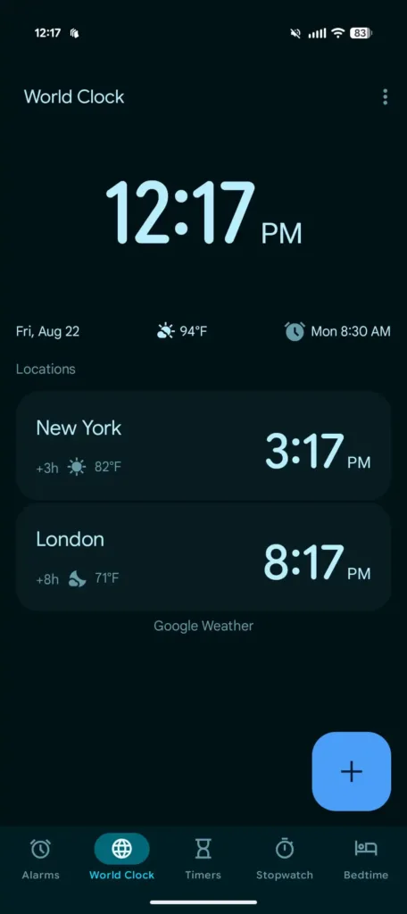 Google Clock Material 3 Expressive 2