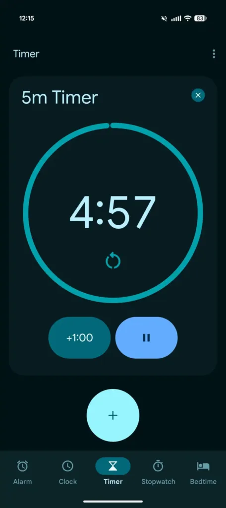 Google Clock Material You 3