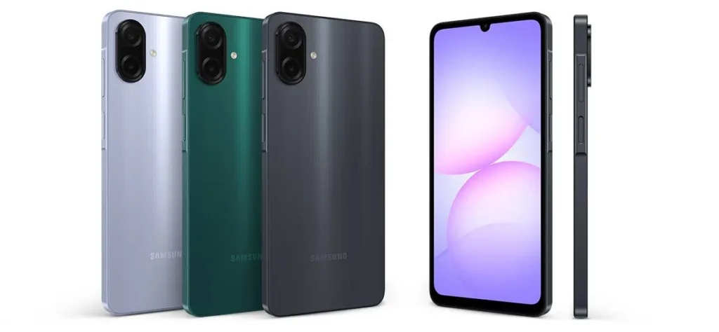 Samsung Galaxy A07 4G barvy