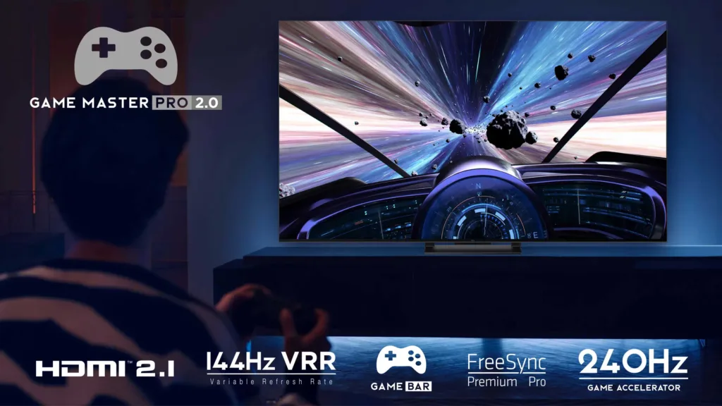TCL 50C803 game master pro