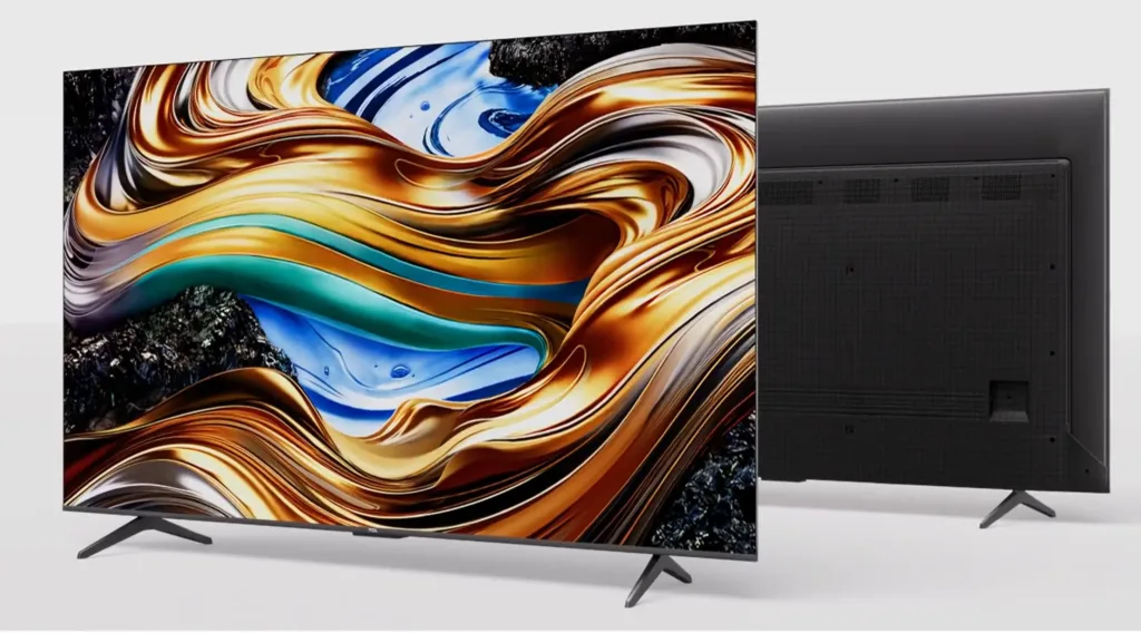 TCL 55P755 zepredu zezadu