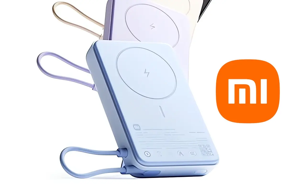 Xiaomi Magnetic Stand Power Bank s logem