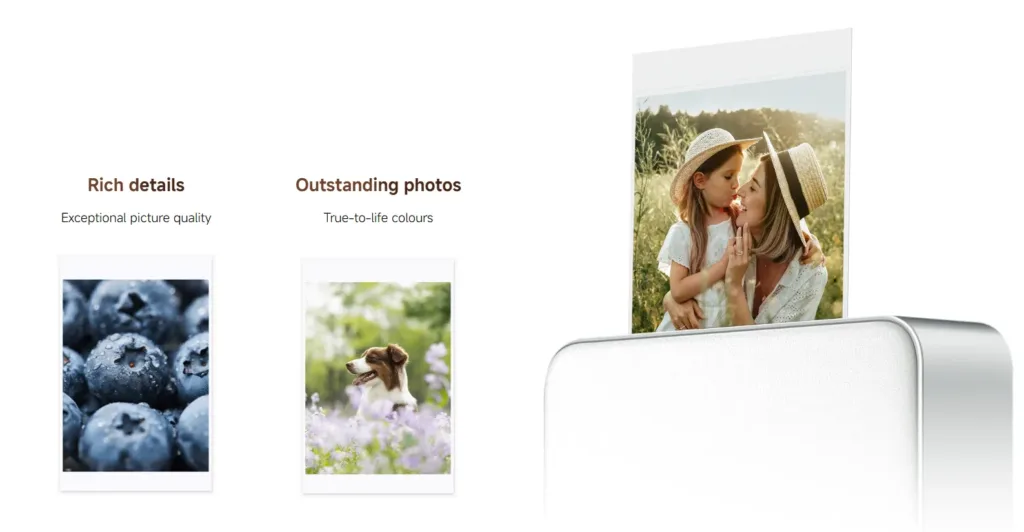 Xiaomi Portable Photo Printer Pro fotografie