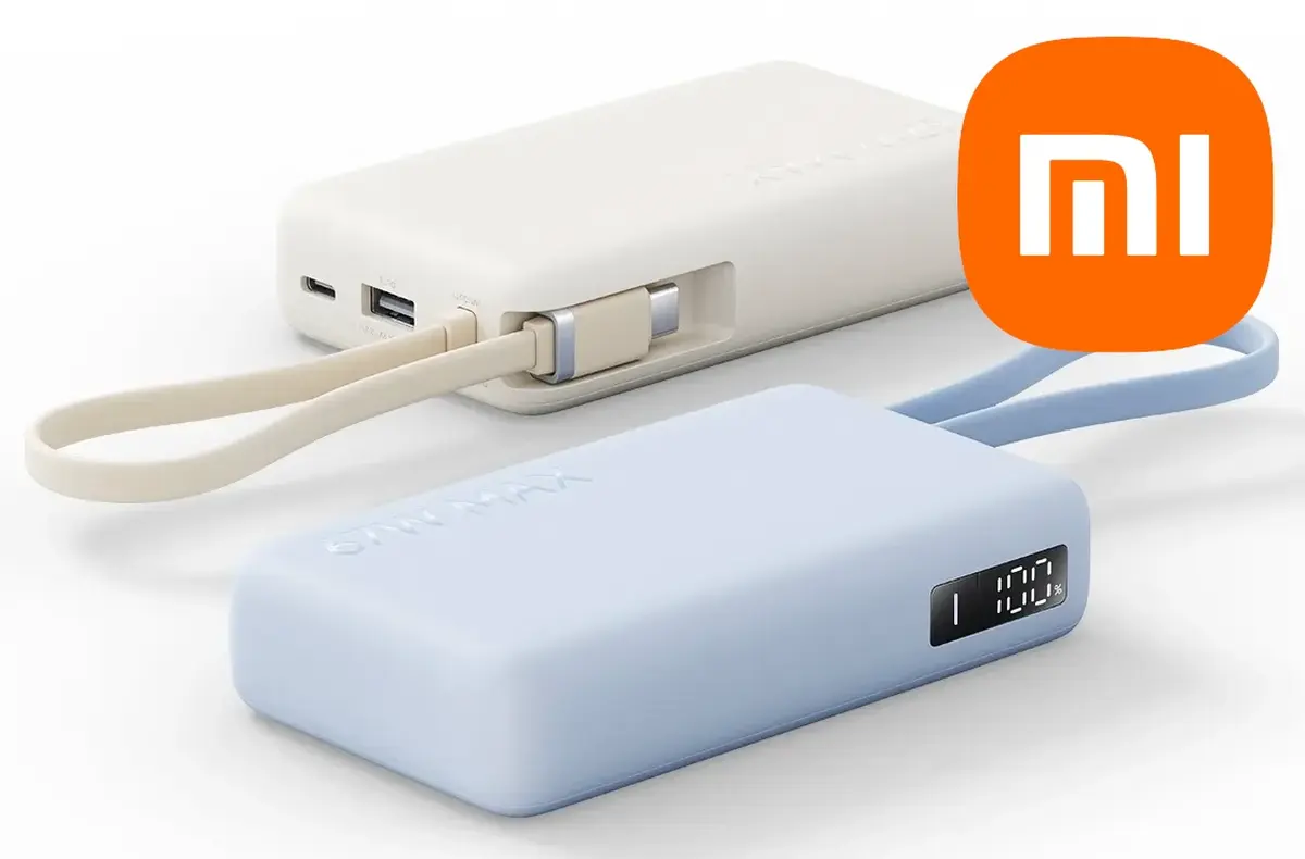 Xiaomi Power Bank 10000 67W Integrated Cable barevne varianty