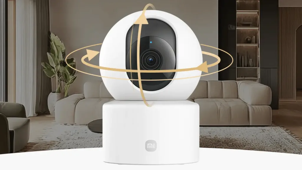 Xiaomi Smart Camera C201 moznosti otaceni