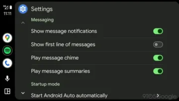 android auto material you barevne akcenty zelena