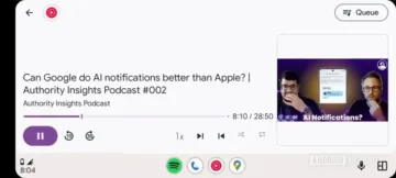 android auto youtube music redesign prehravace svetly motiv