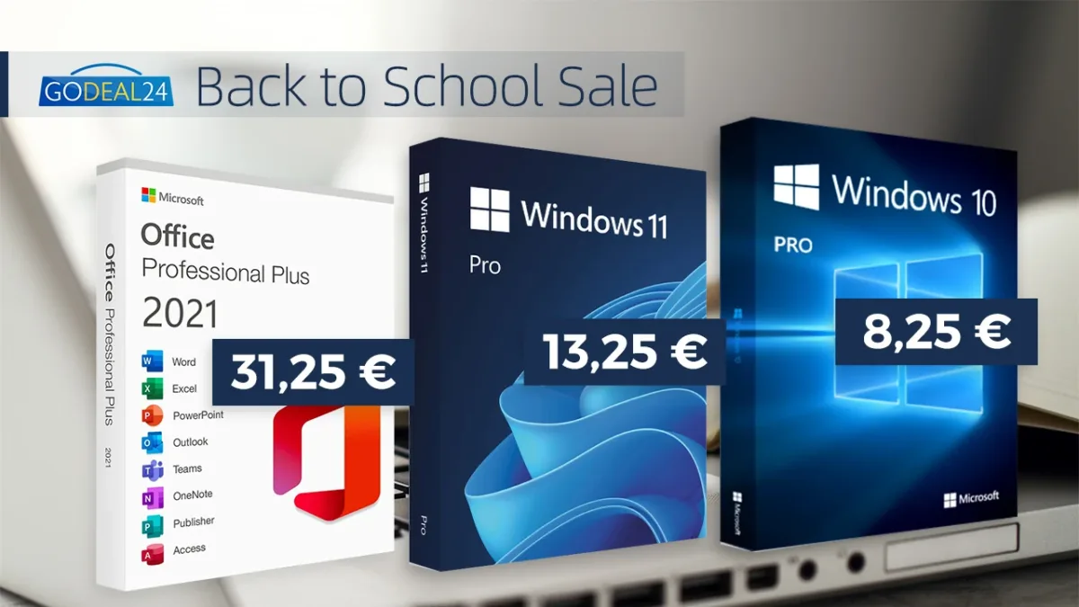 Obří akce Back to School. Office a Windows licence až s 90% slevou!