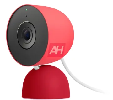 google nest cam indoor nova generace cervena