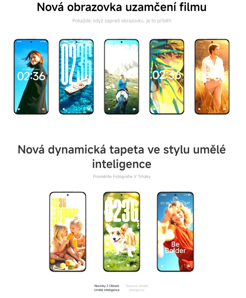 hyperos zamykací obrazovka