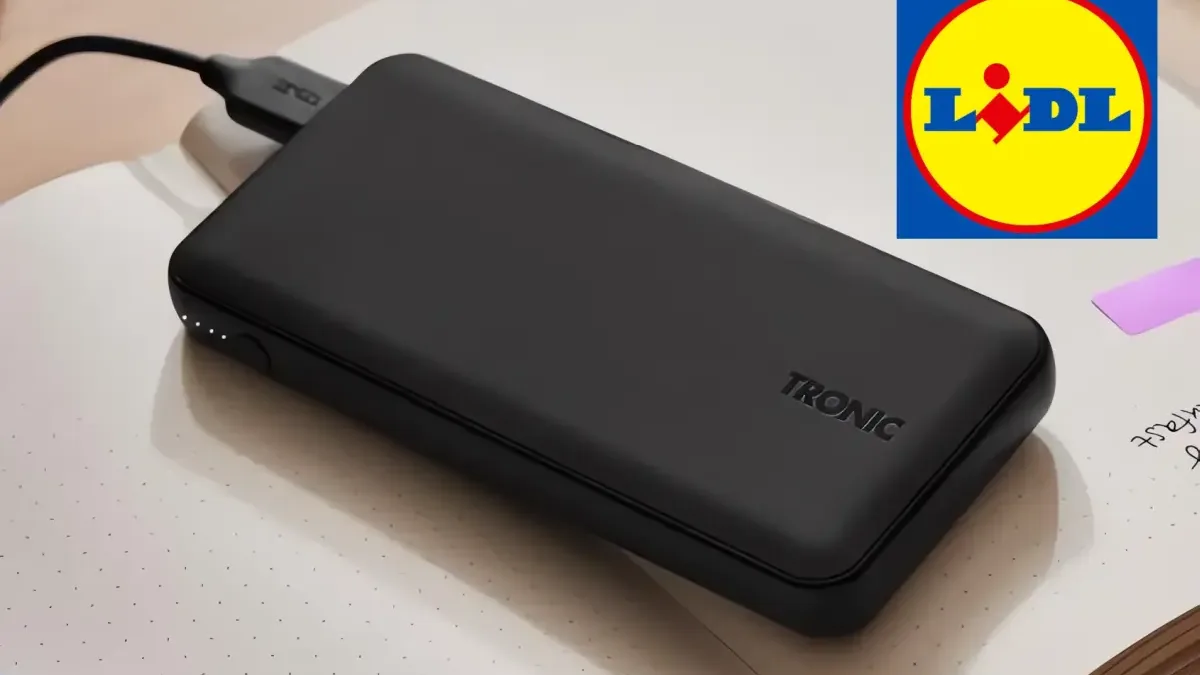 10 000mAh powerbanka z Lidlu stojí jen tři stovky, teď se na ni navíc vztahuje sleva