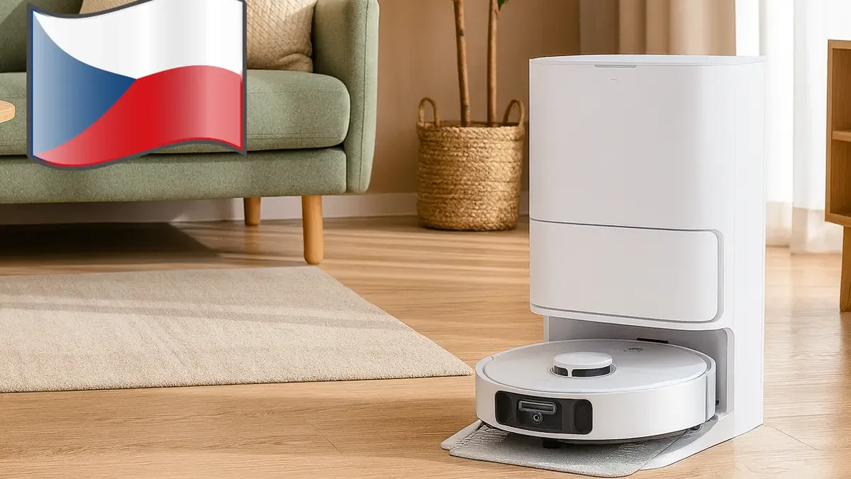 Robotický vysavač Mova E30 Ultra přichází do Česka s praktickou stanicí a skvělou výdrží