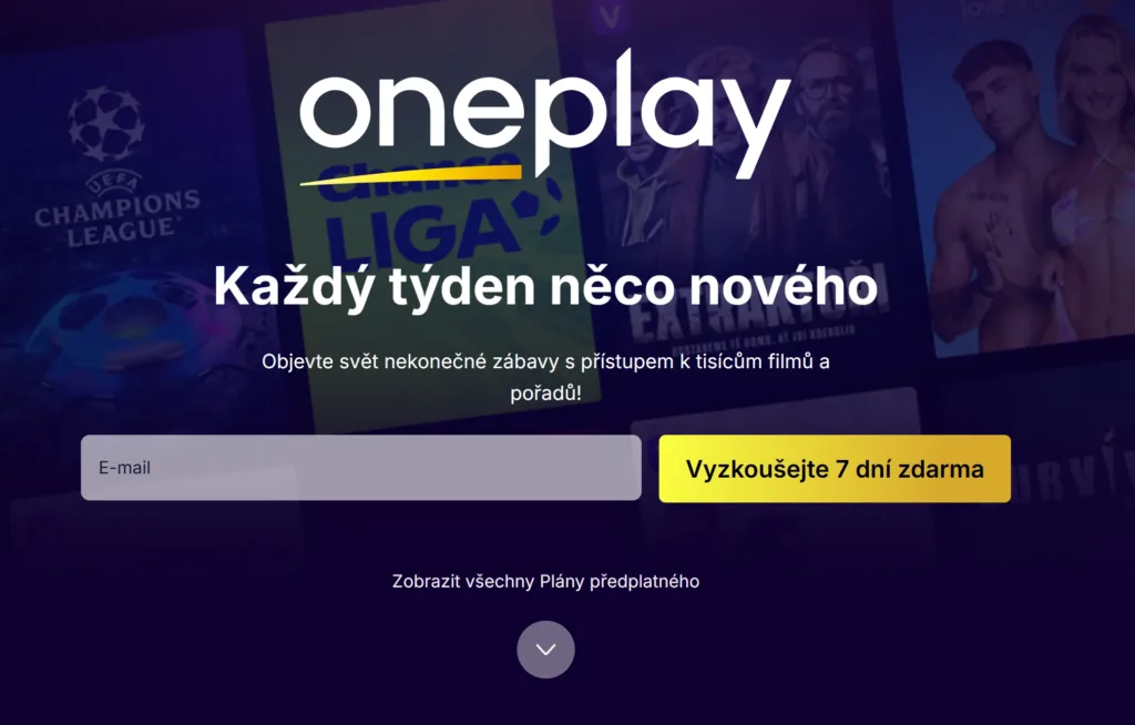 oneplay zdarma na sedm dni