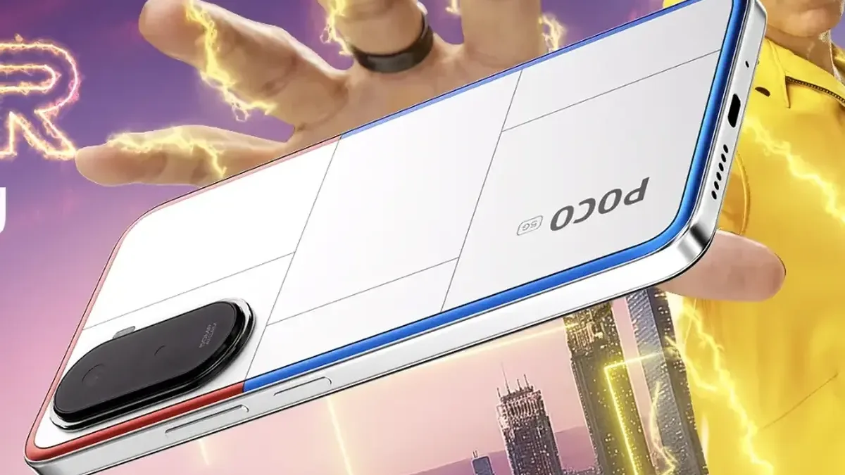POCO M7 Plus se předvádí s překvapivým designem a velkou baterií
