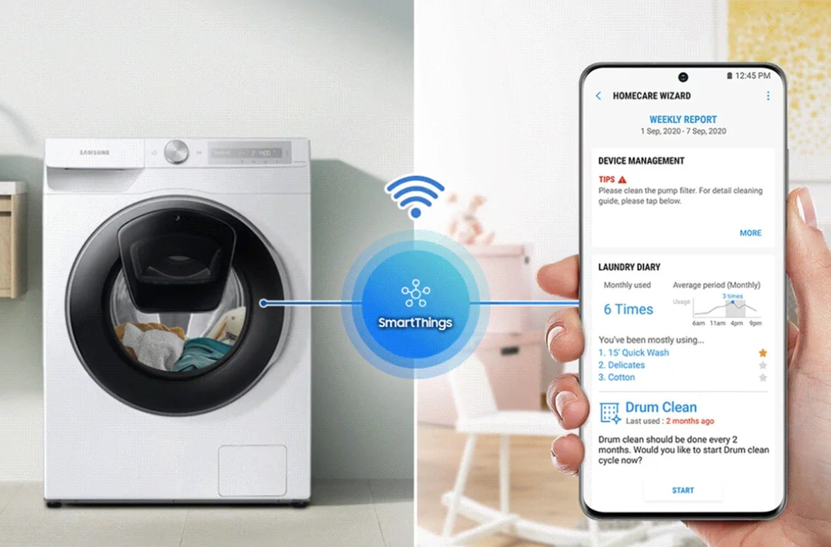 samsung chytrá pračka sleva