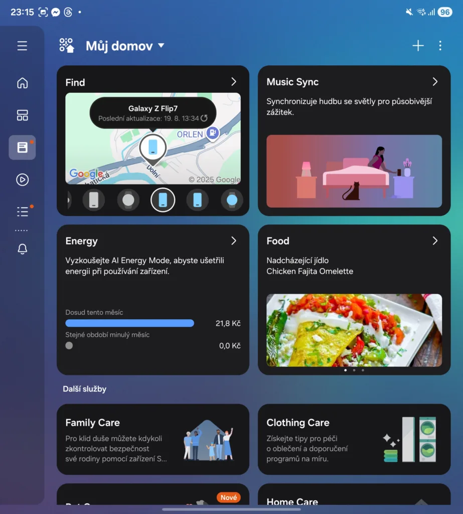 smartthings život
