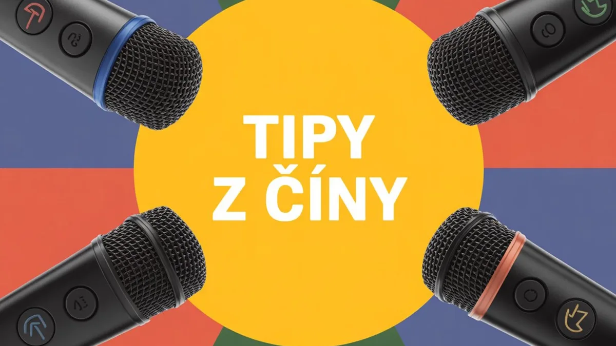 Tipy z Číny: Bezdrátové mikrofony za pár korun!