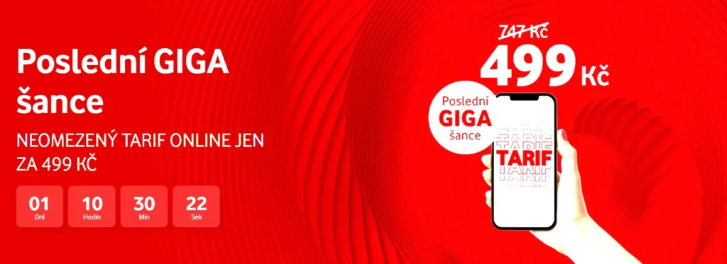vodafone tarif sleva