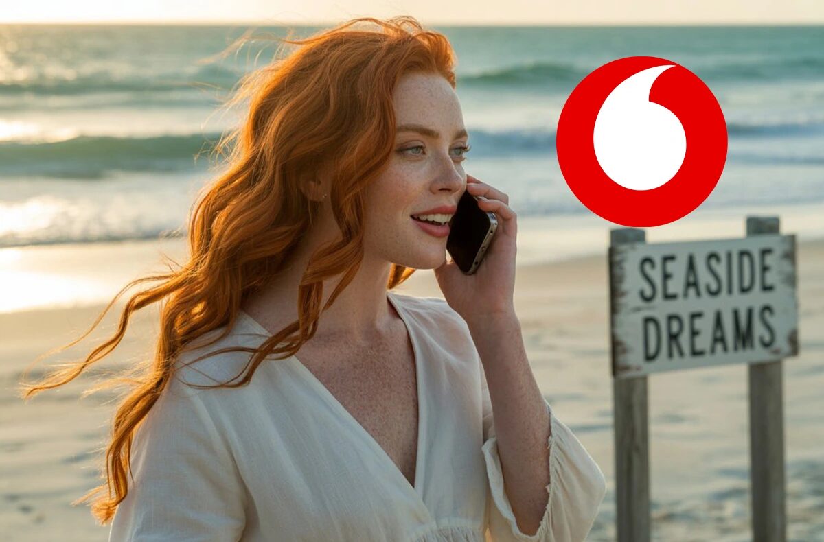 vodafone žena