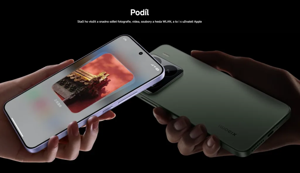 xiaomi sdileni