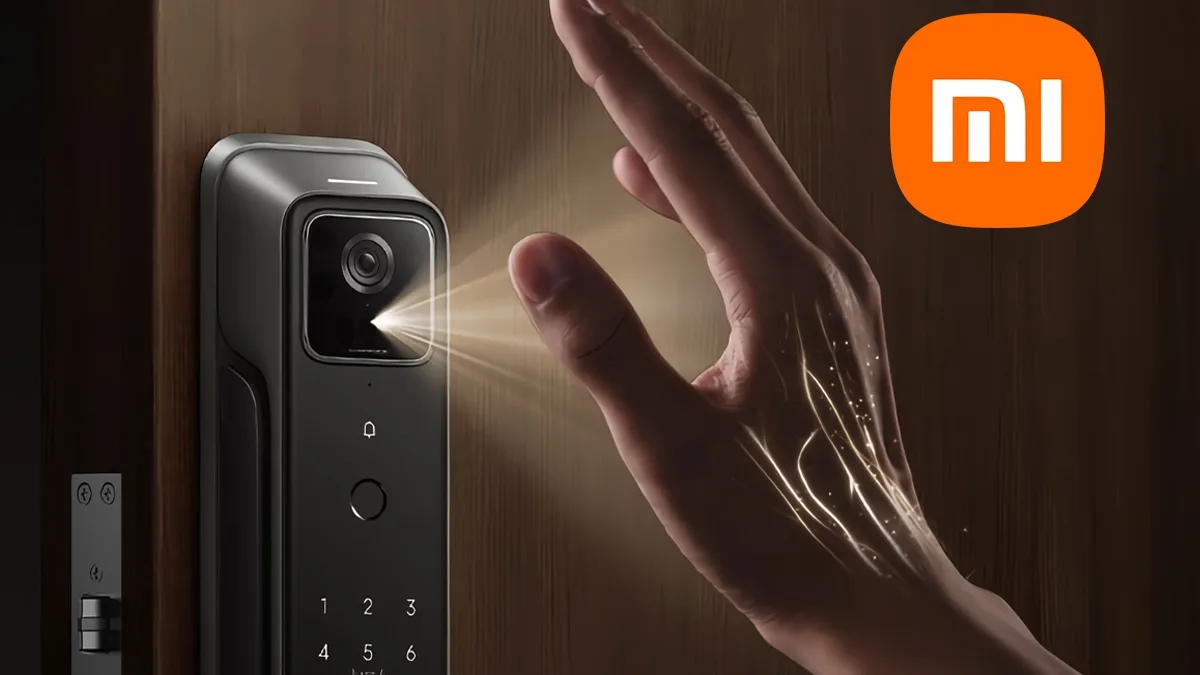 Chytrý zámek Xiaomi Smart Door Lock 4 Pro je jako z filmu! Nahrává video a odemknete ho přiložením dlaně