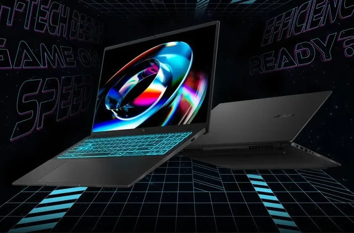 ASUS Vivobook Gaming V16 V3607VU RP001W predni zadni strana